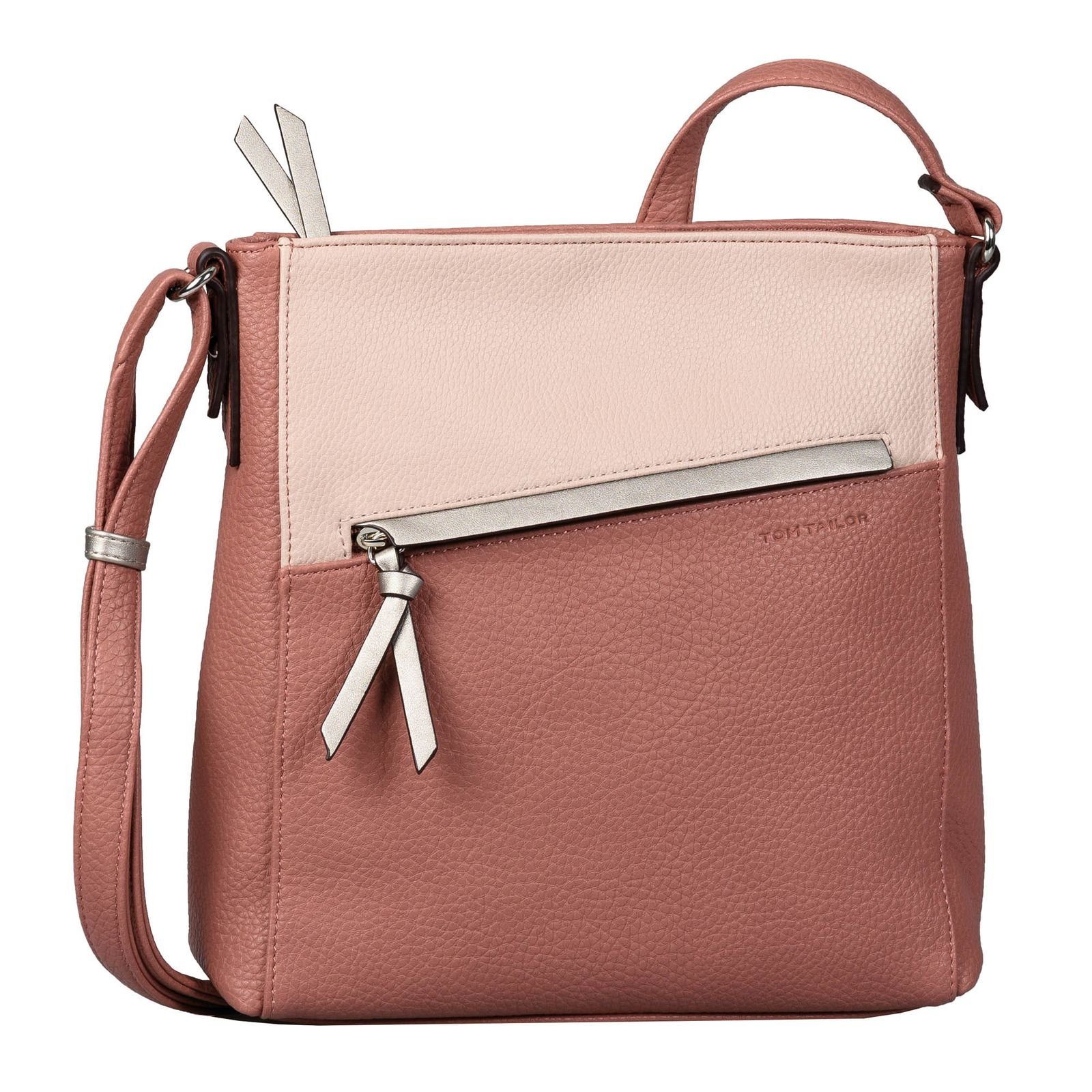 TOM TAILOR Schultertasche Soraya Mixed Rose