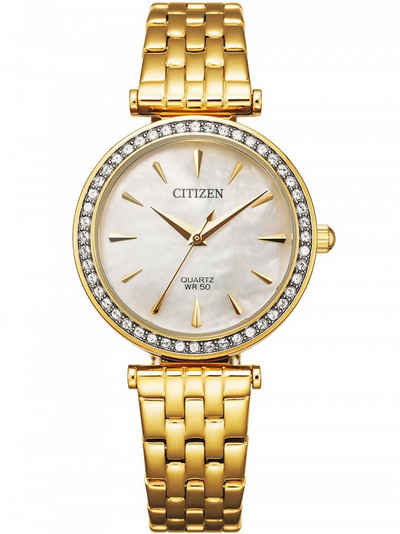 Citizen Quarzuhr »Citizen ER0212-50Y Elegance Damen Quarz 30mm 5ATM«