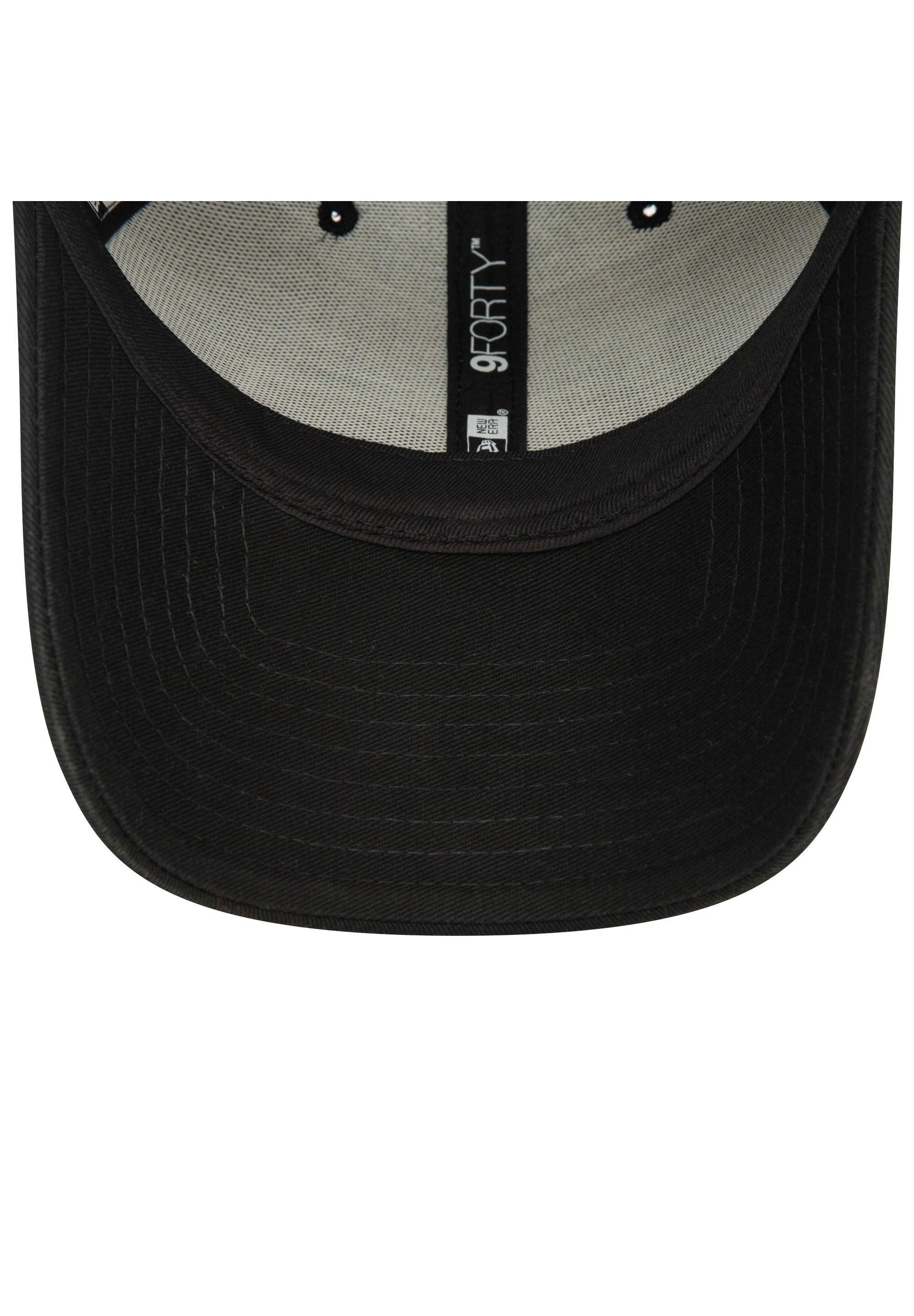 New Era Baseball Cap NE Pin Schwarz Verstellbare 9Forty Cap New Era (1-St)