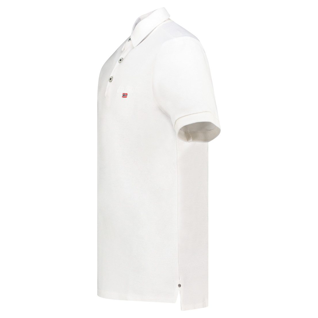 Geographical Norway Poloshirt Herren Poloshirt Kurzarm 100% Baumwolle Piqué Regular Fit
