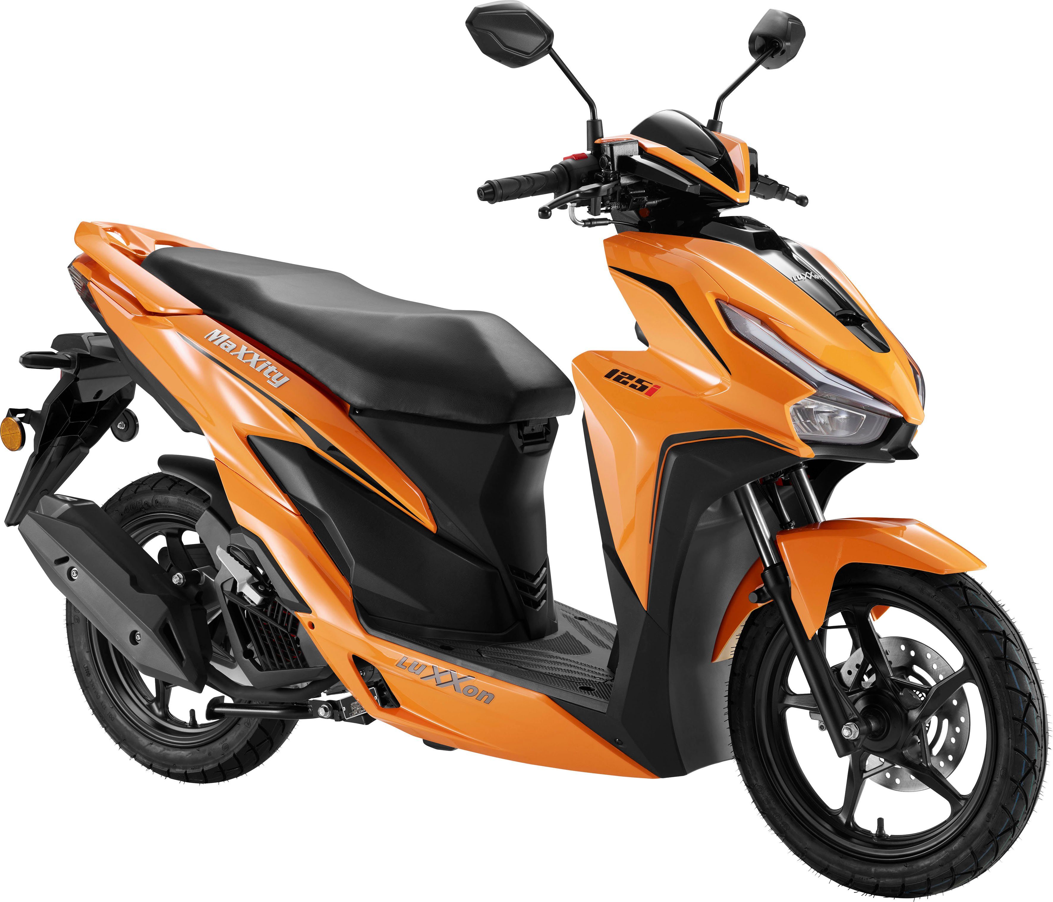 orange Luxxon 80 125, ccm, MaXXity 5 Euro km/h, Motorroller 124,6