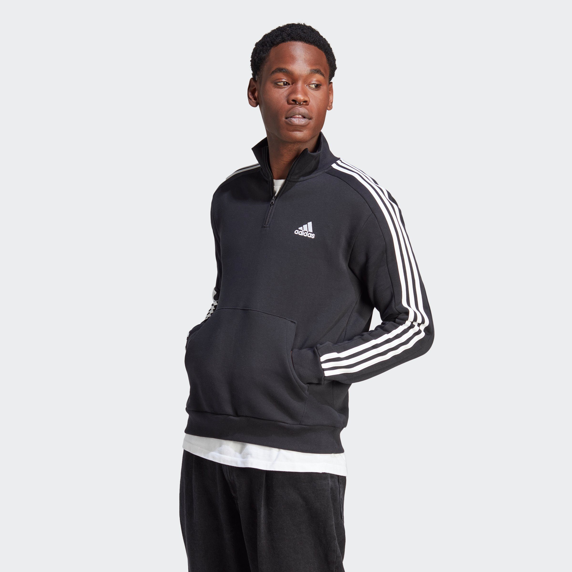 adidas Sportswear Sweatshirt M 3S FL 1/4 Z (1-tlg)