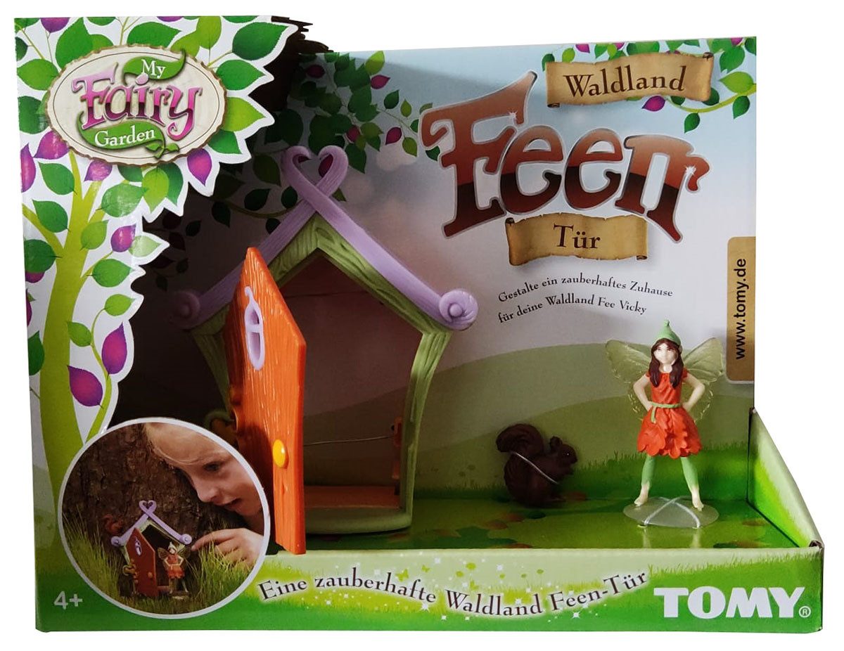 Tomy® Spielwelt My Fairy Garden - Waldland Feen Tür mit Feen Figur, (Set, 3-tlg)
