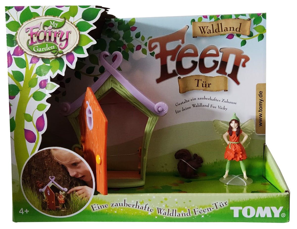 Tomy® Spielwelt My Fairy Garden - Waldland Feen Tür mit Feen Figur, (Set, 3-tlg)