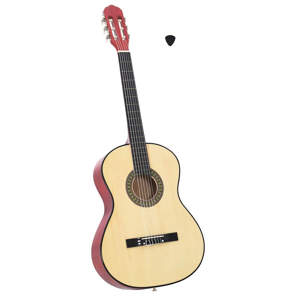 vidaXL Westerngitarre Klassische Gitarre für Anfänger 4/4 39" Lindenholz