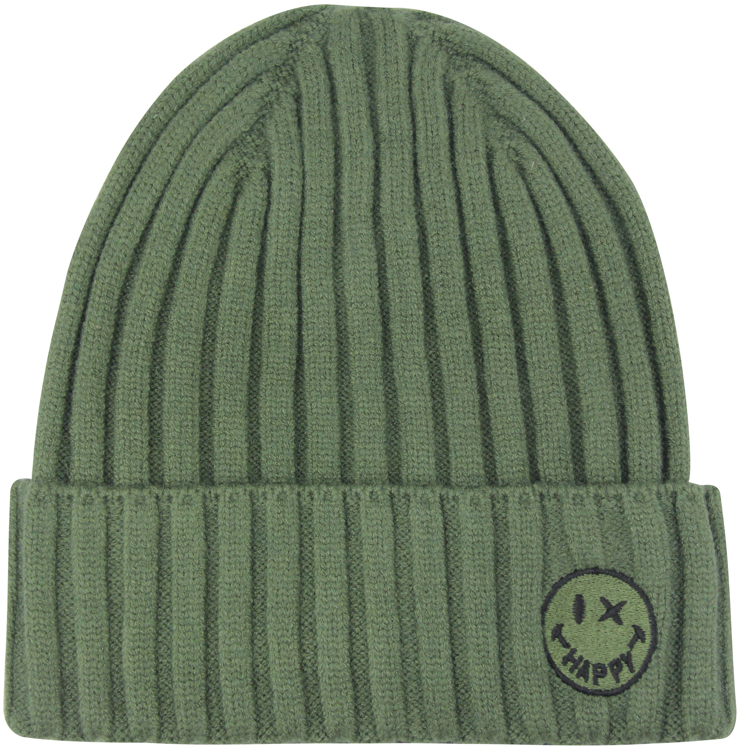 Frentree Strickmütze Strickmütze gefüttert mit warmem Innenfutter, One-Size günstig online kaufen