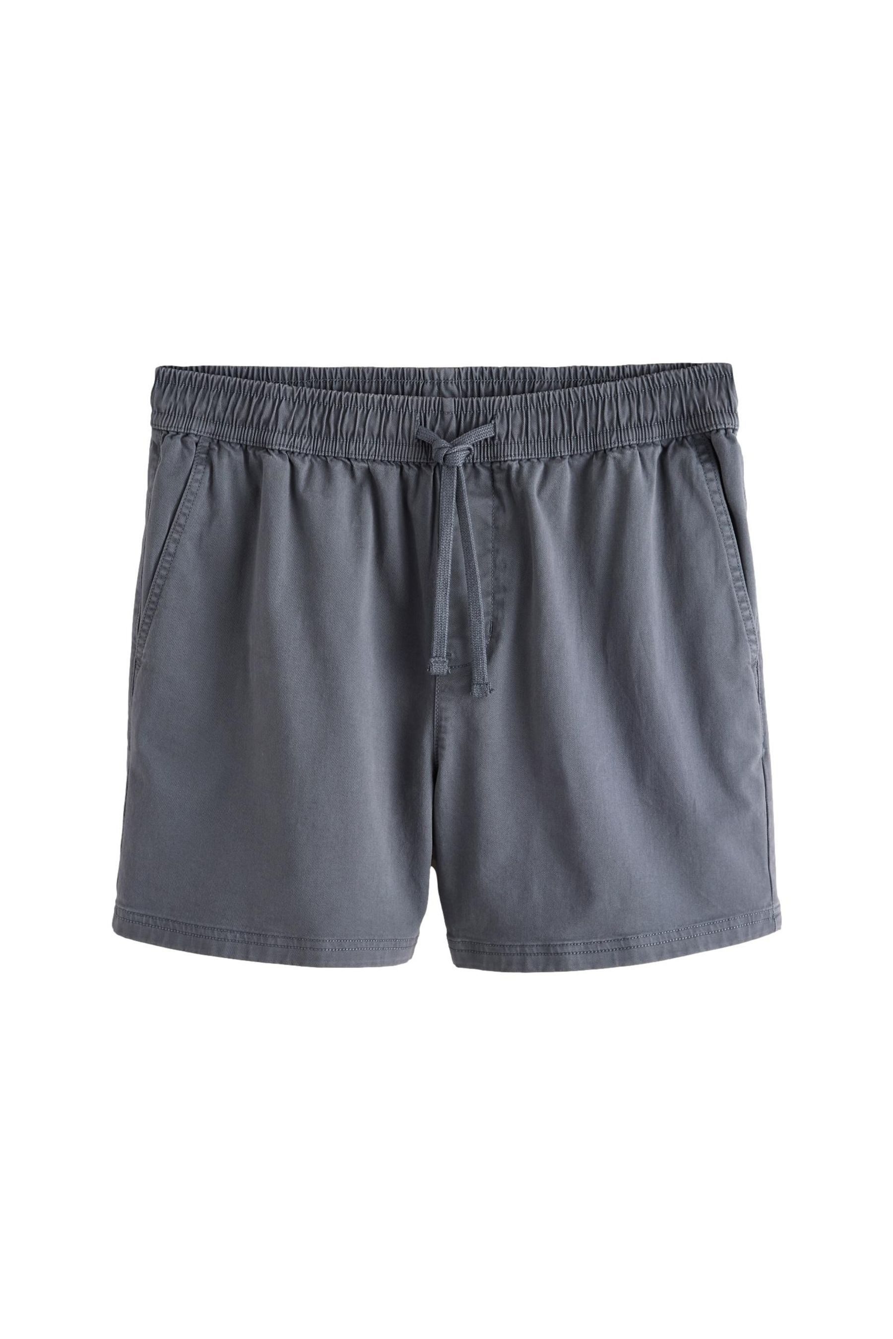 Shorts Shorts mit Stückfärbung und Kordelzug