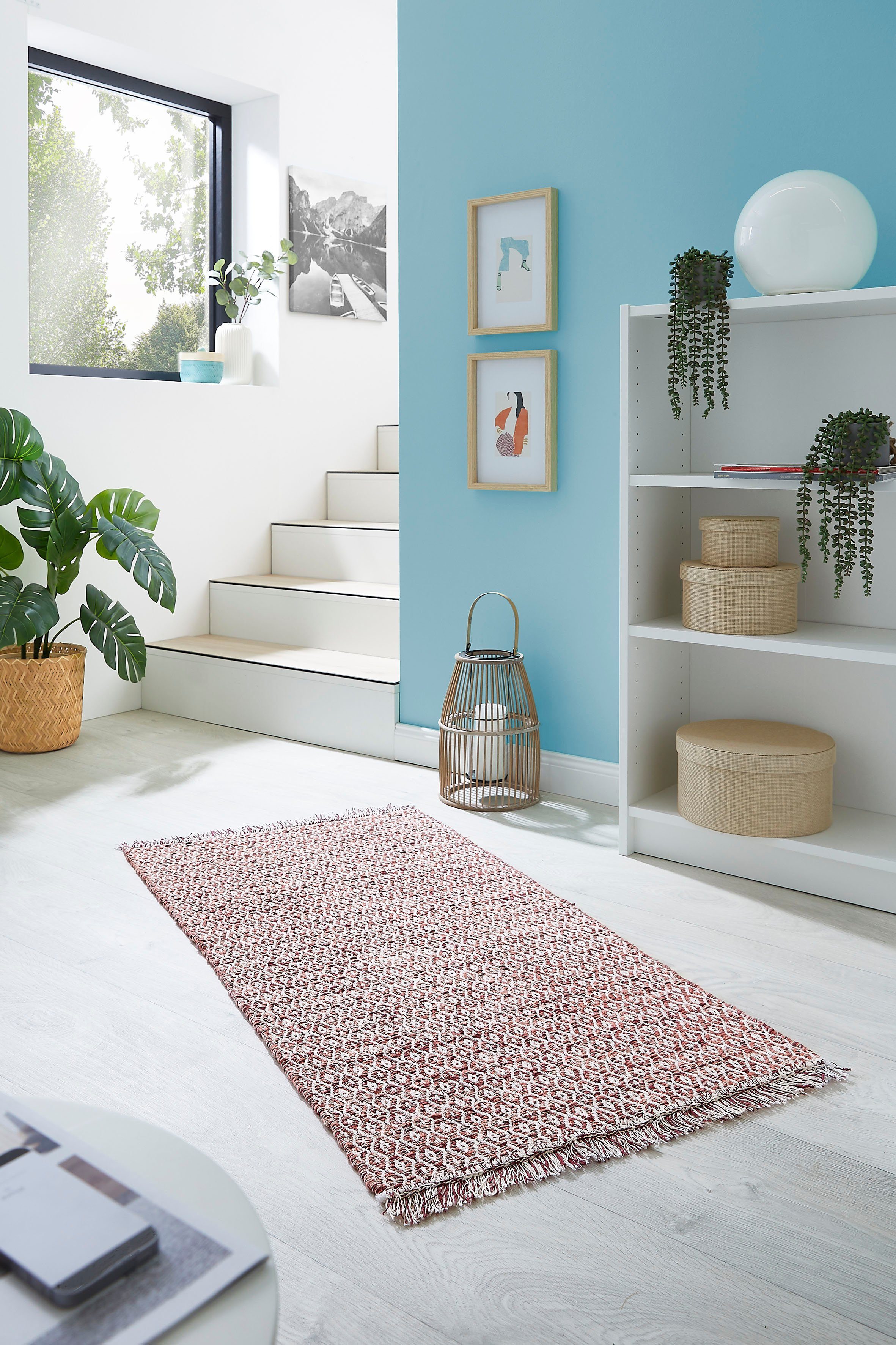 my home Teppich Nivala, rechteckig, Höhe: günstig online kaufen