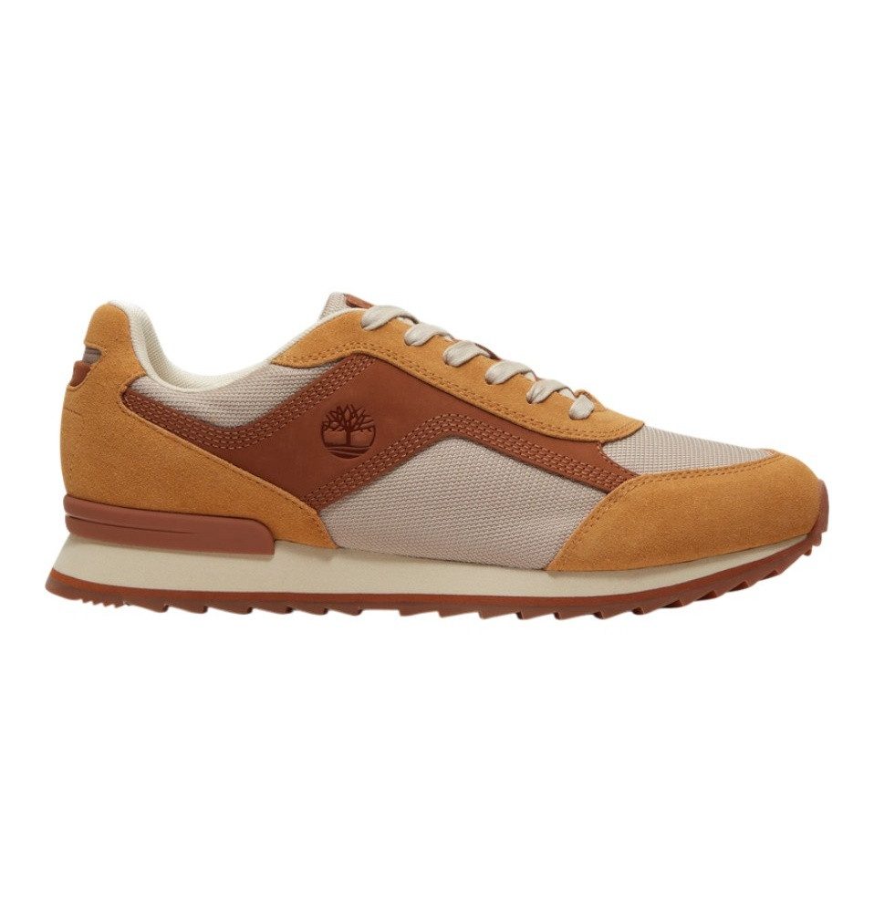 Timberland Scout Heights (Premium Leder) braun/beige Herren Sneaker
