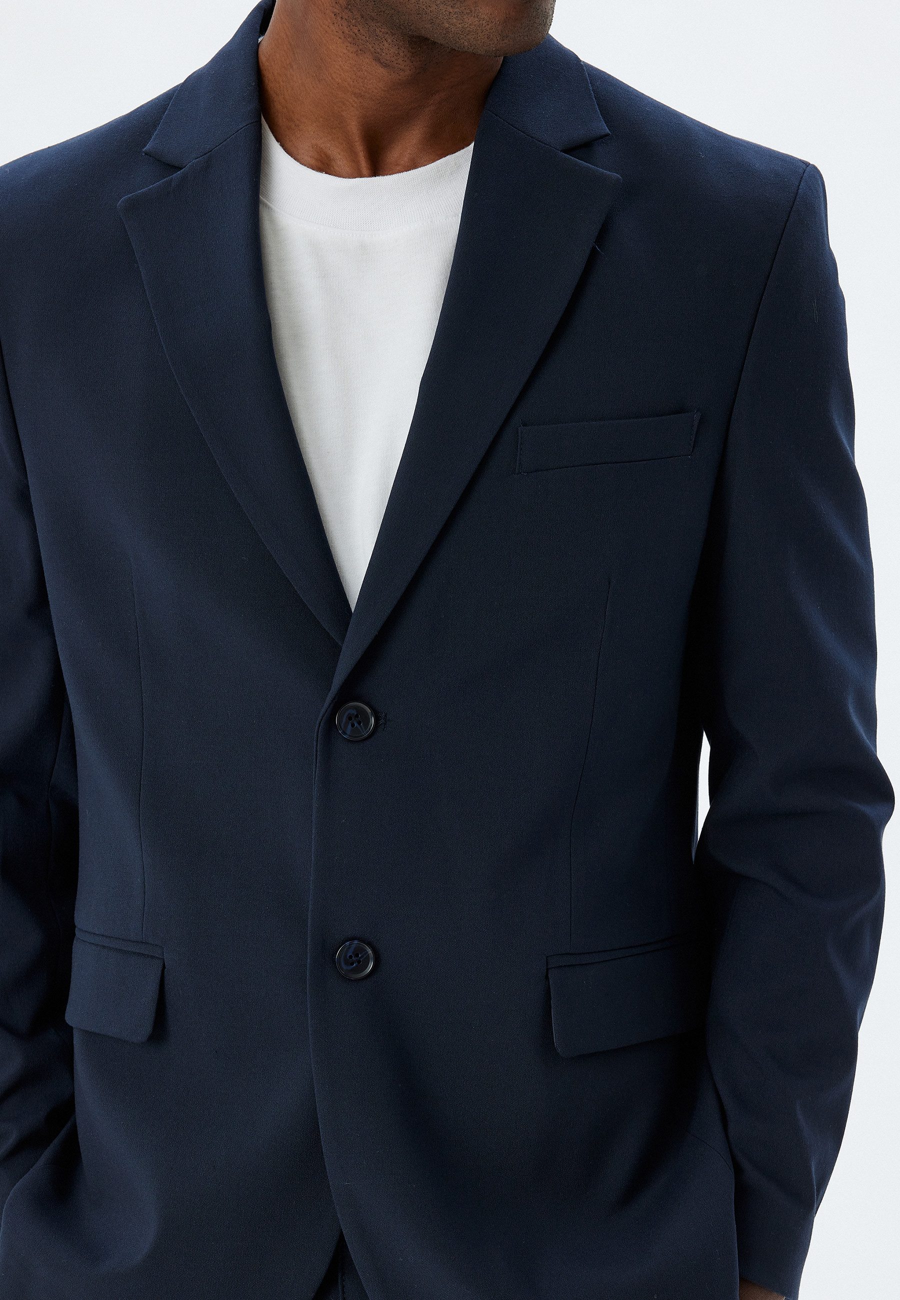 Koton Jackenblazer Regular Mono Kragen