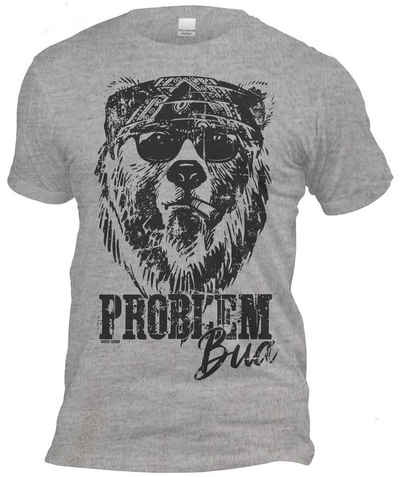 Soreso® T-Shirt Trachtenshirt Problem Bua Herren (Ein T-Shirt) Trachten T-Shirt Männer