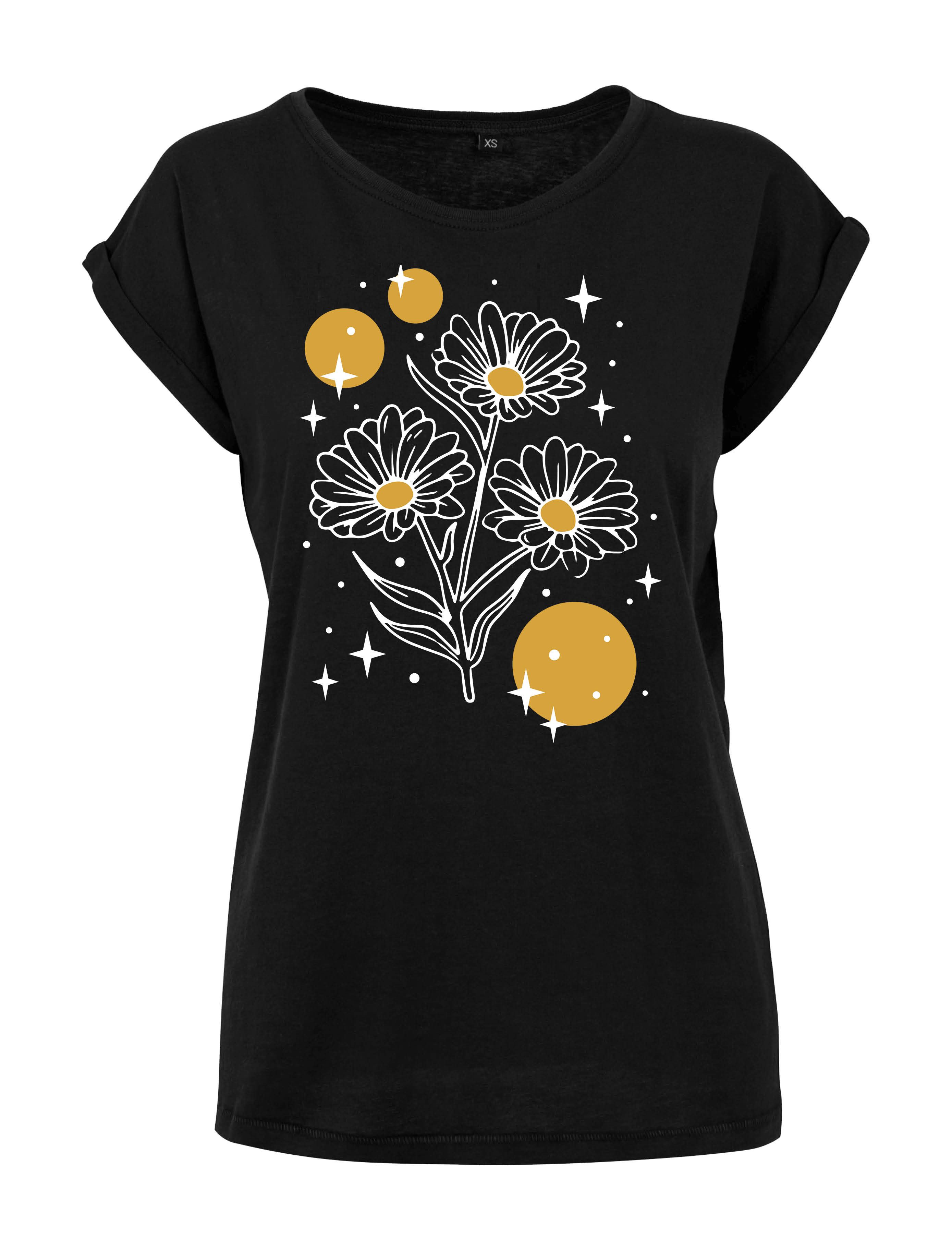Youth Designz Print-Shirt "Sparkling Flowers" Damen günstig online kaufen