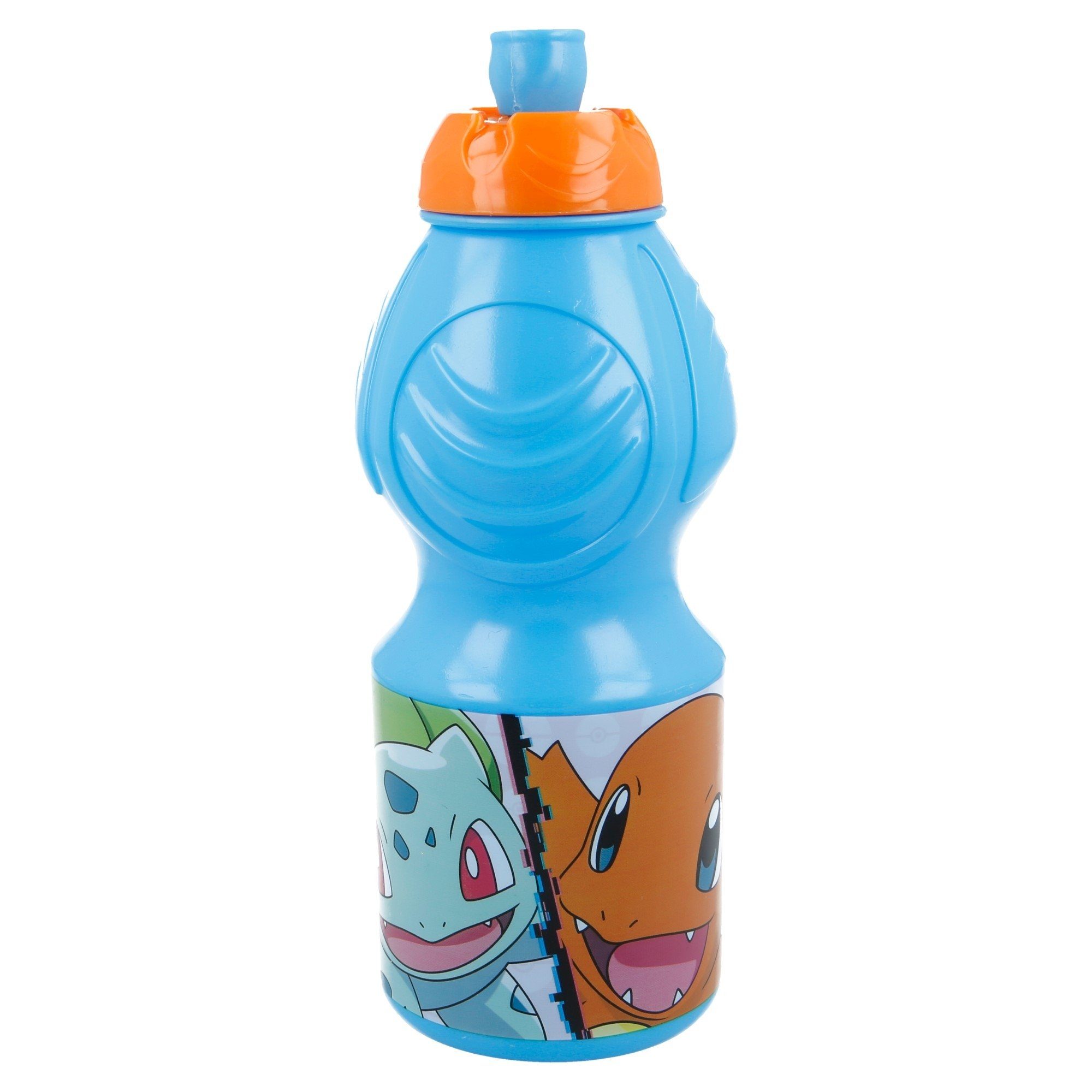 POKÉMON Lunchbox Pokemon Pikachu Kinder 2 teiliges Set Brotdose Trinkflasche 400 ml, Kunststoff, (2-tlg)