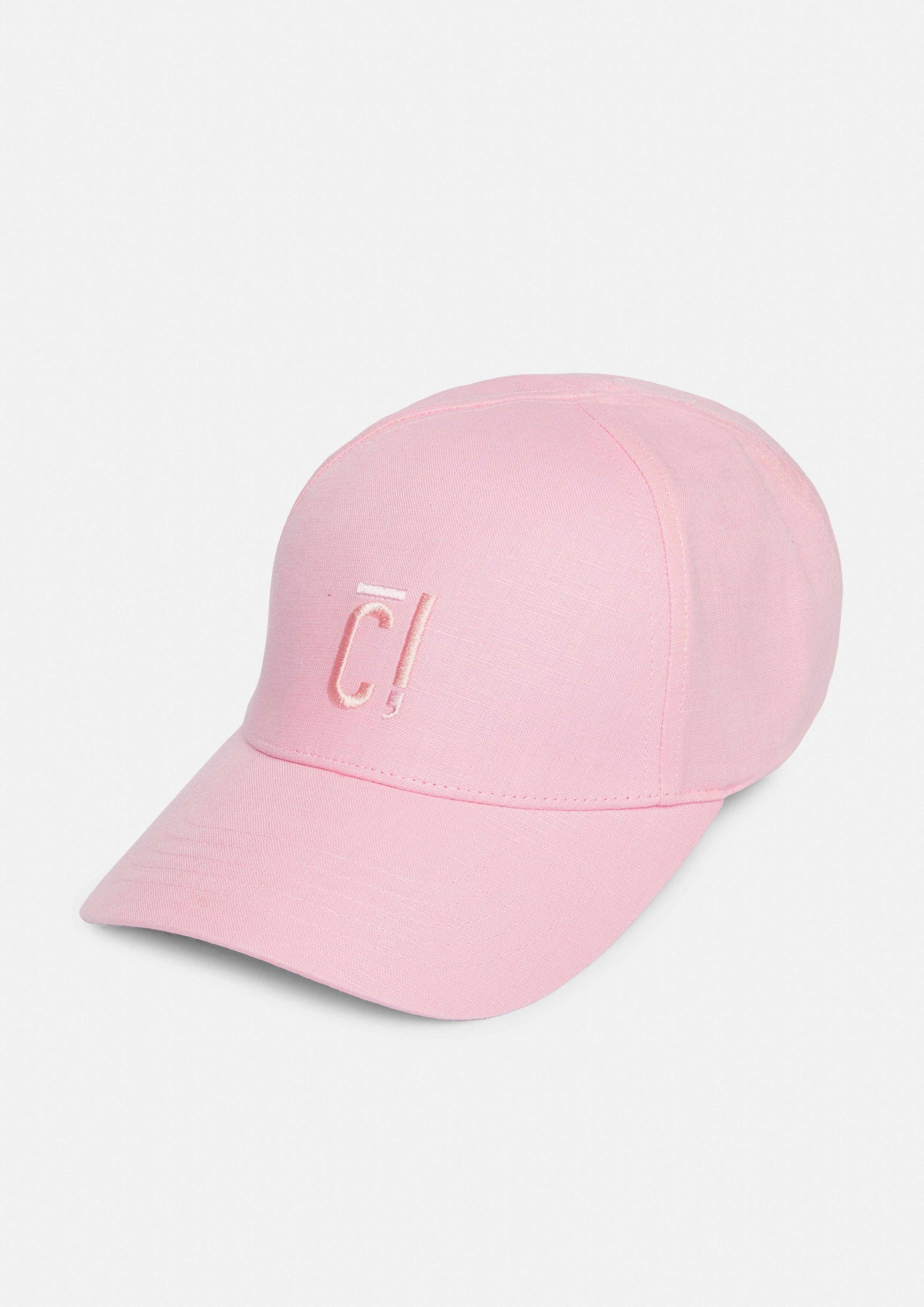 Schirmmütze Baseball-Cap aus Leinenmix mit Logo