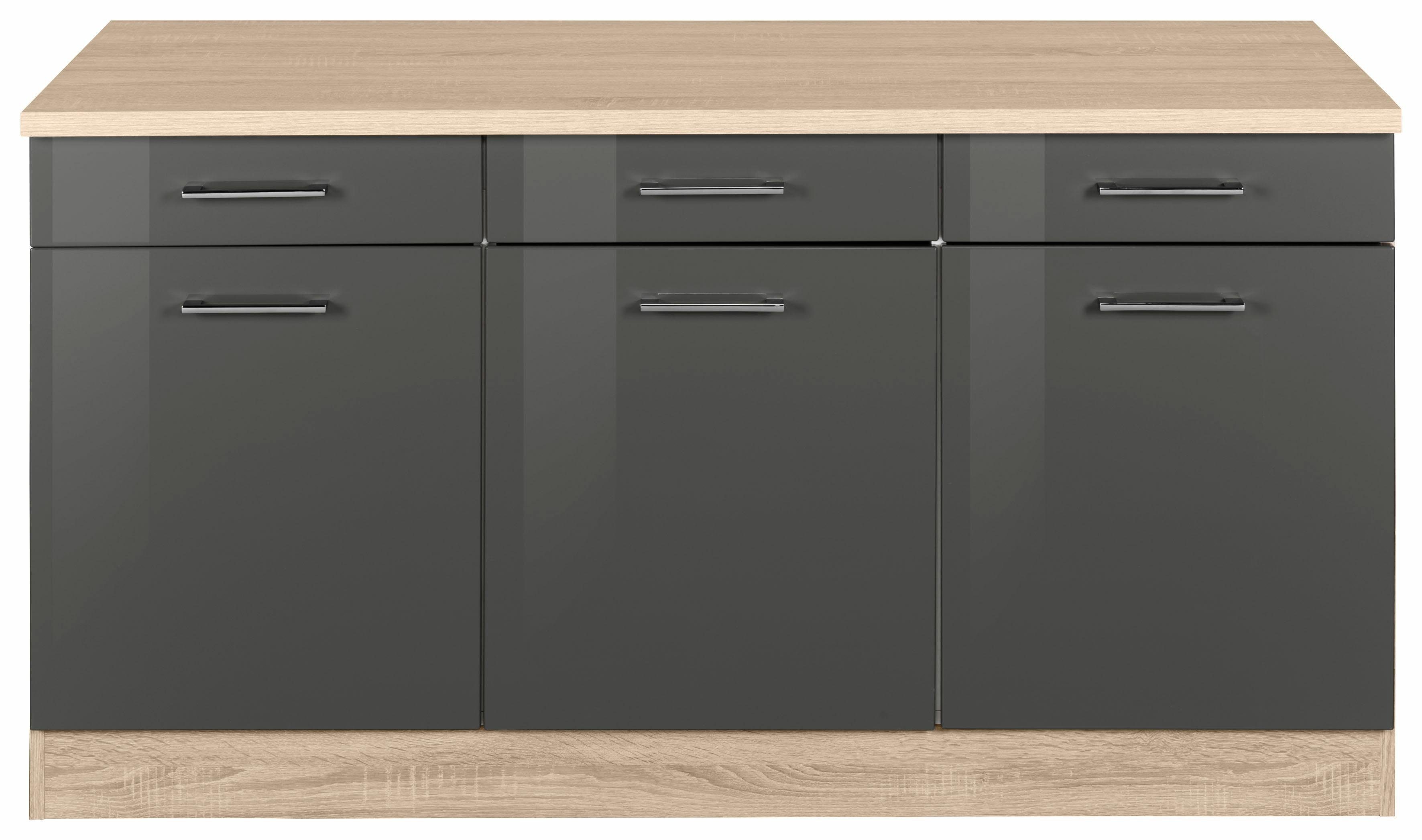 KOCHSTATION Unterschrank "KS-Haiti", Breite 150 cm günstig online kaufen