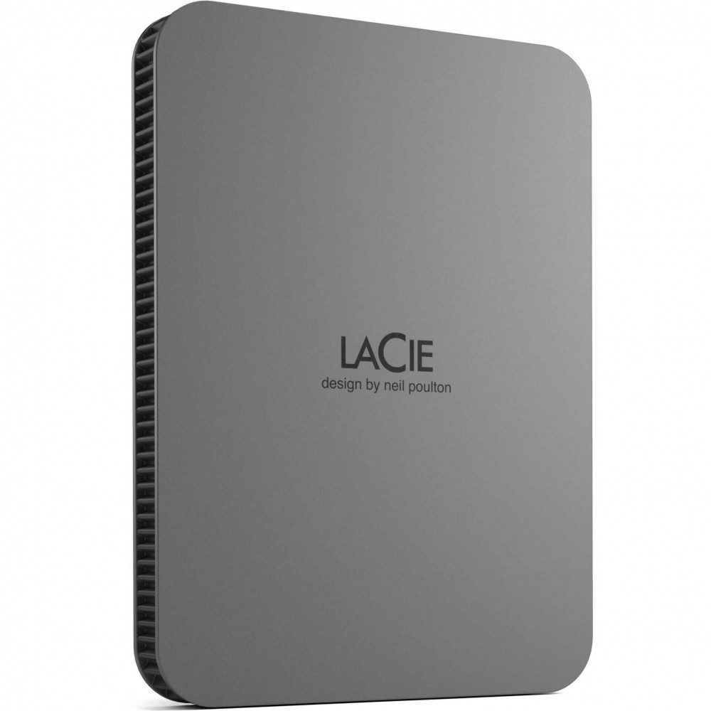LaCie externe HDD-Festplatte (2 TB) extern", Robustes Gehäuse aus recyceltem Aluminium