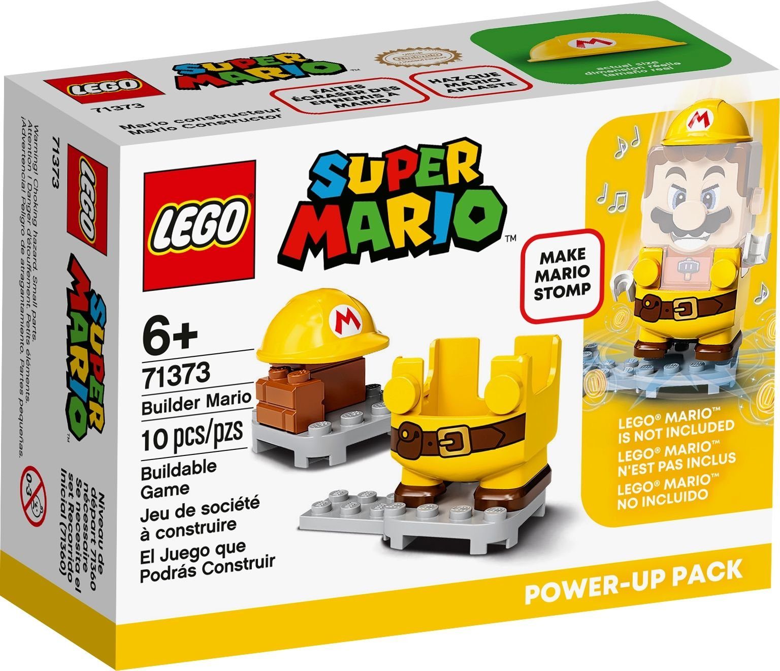 LEGO® LEGO® Super Mario 71373 Baumeister-Mario - Anzug Konstruktionsspielst günstig online kaufen