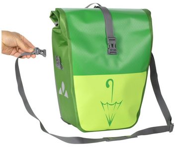 VAUDE Fahrradtasche Aqua Back Color single mit Schirmlogo Hinterradtasche Gepäckträgertasche