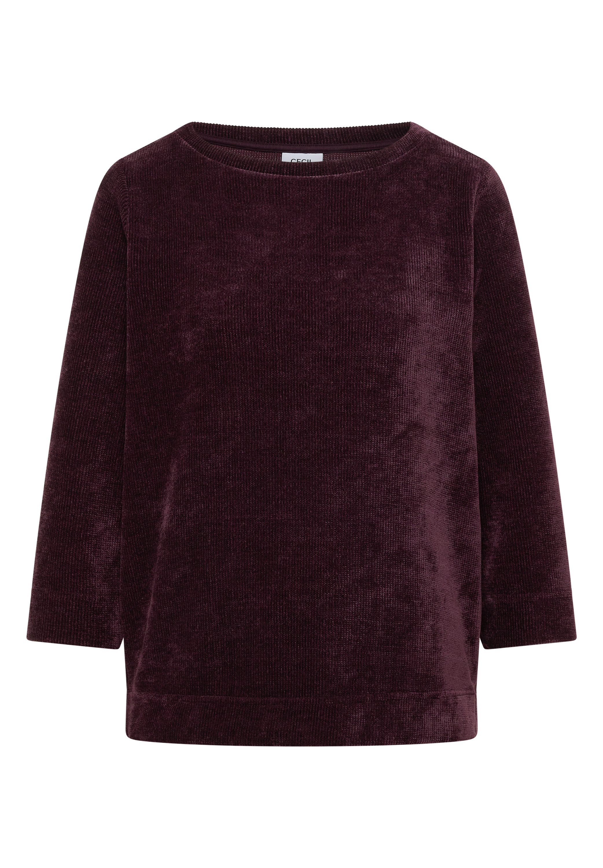 CECIL 3/4-Arm-Shirt in Cord-Optik – Bild 4 von 5