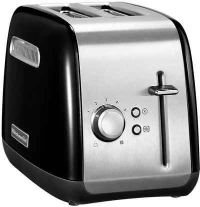 KitchenAid Toaster 5KMT2115EOB ONYX BLACK, 2 kurze Schlitze, für 2 Scheiben, 1100 W