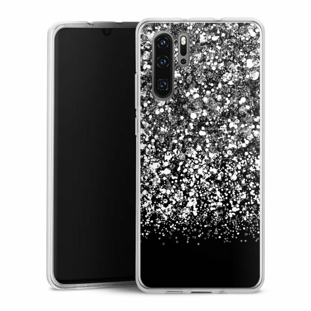 DeinDesign Handyhülle Glitzer Look Schneeflocken Muster Snow Fall Glitter Look, Huawei P30 Pro New Edition Silikon Hülle Bumper Case Handy Schutzhülle. € 24,95