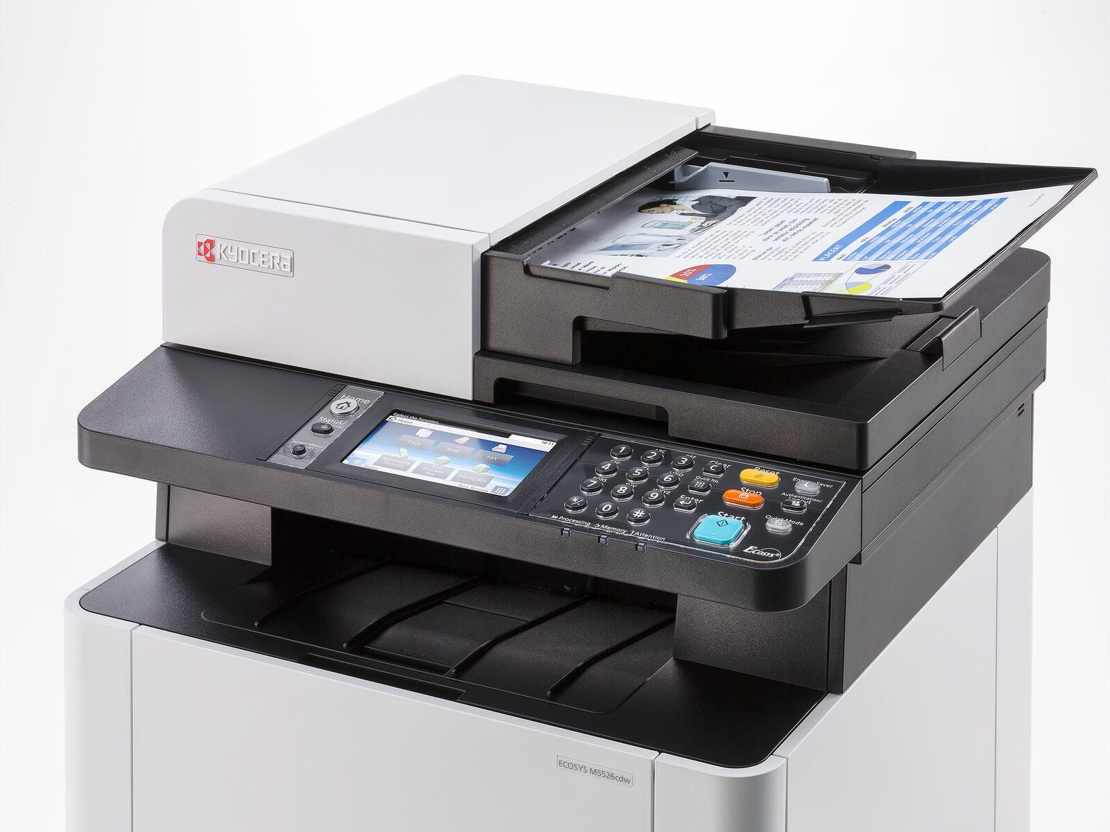 KYOCERA KYOCERA ECOSYS M5526cdn Laserdrucker, (LAN, D-AFD (Duplexscan-Funktion)