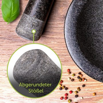 madeco Mörser Ersatzstößel Granit 16cm Stößel für Mörser einzeln (ohne Mörser)