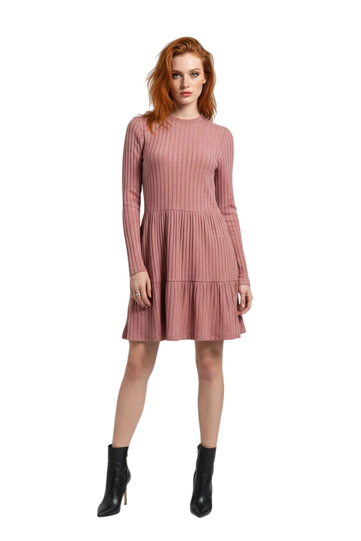 Alexa Dash Midikleid Rüschenminikleid