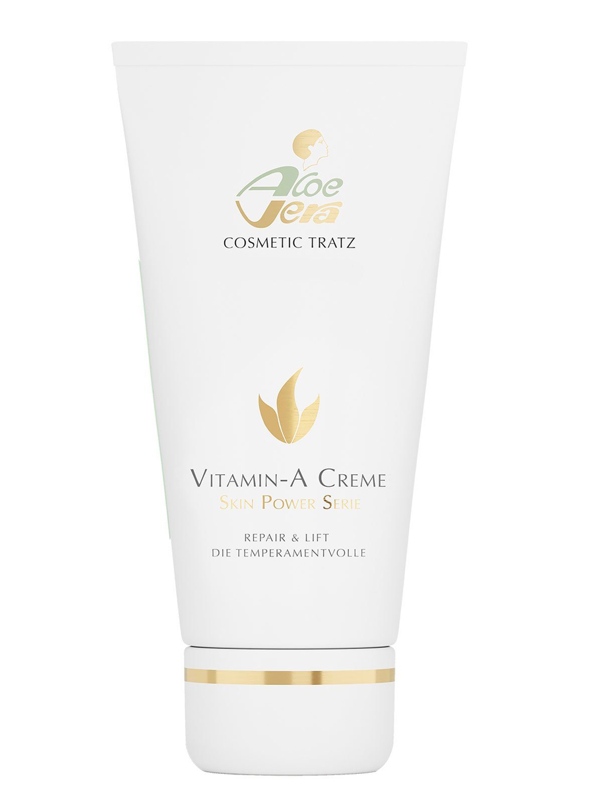 Damen Hautpflege Aloe Vera Cosmetic Tratz Hautcreme Vitamin-A Creme Skin Power Serie, 1-tlg.