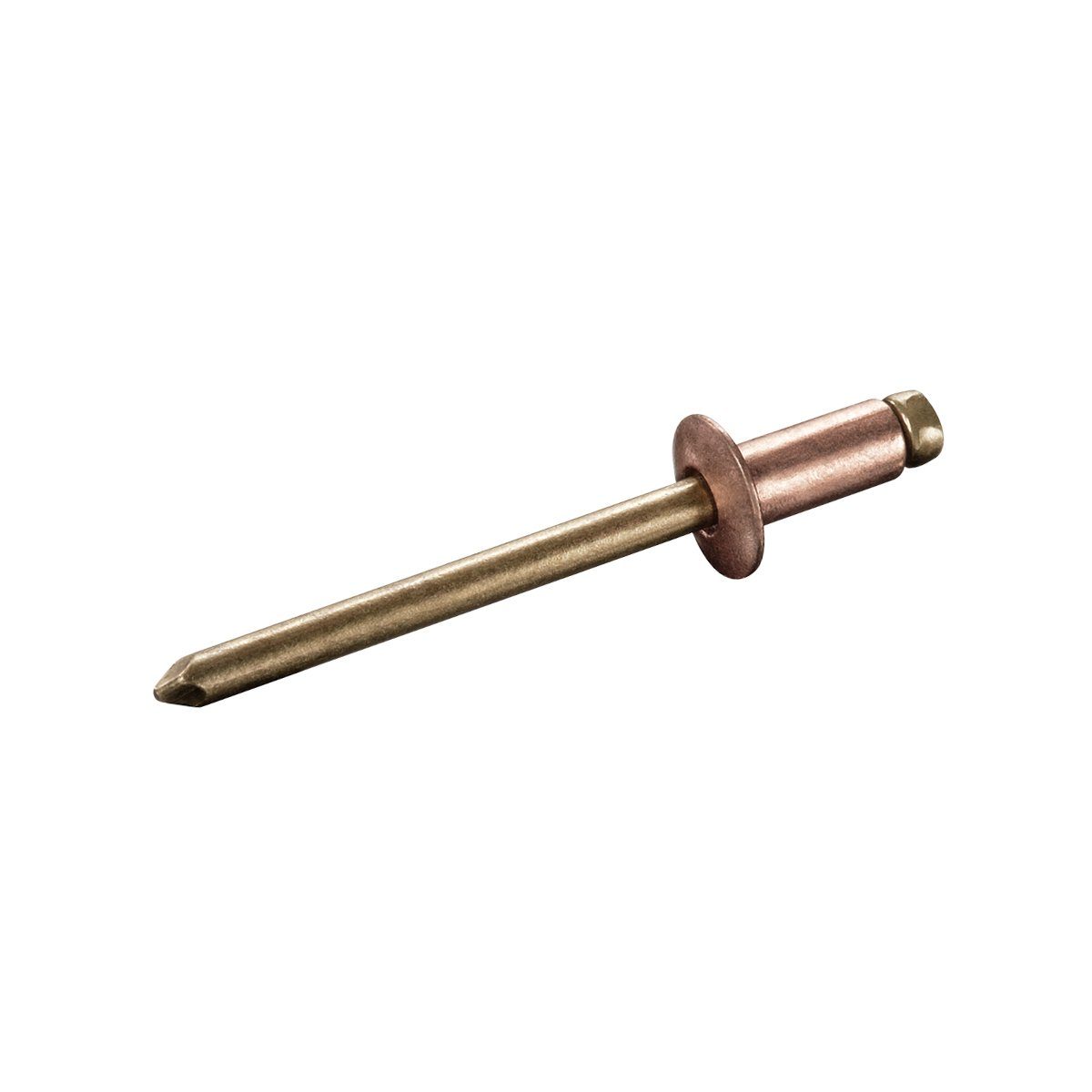 4,0 Kupfer Blindniete - - GmbH (500x Bronze Flachkopf Popniete), / GOEBEL St., mm ISO16582, Niete 16,0 Flachkopf 7090140162, - x STANDARD Legierung 500