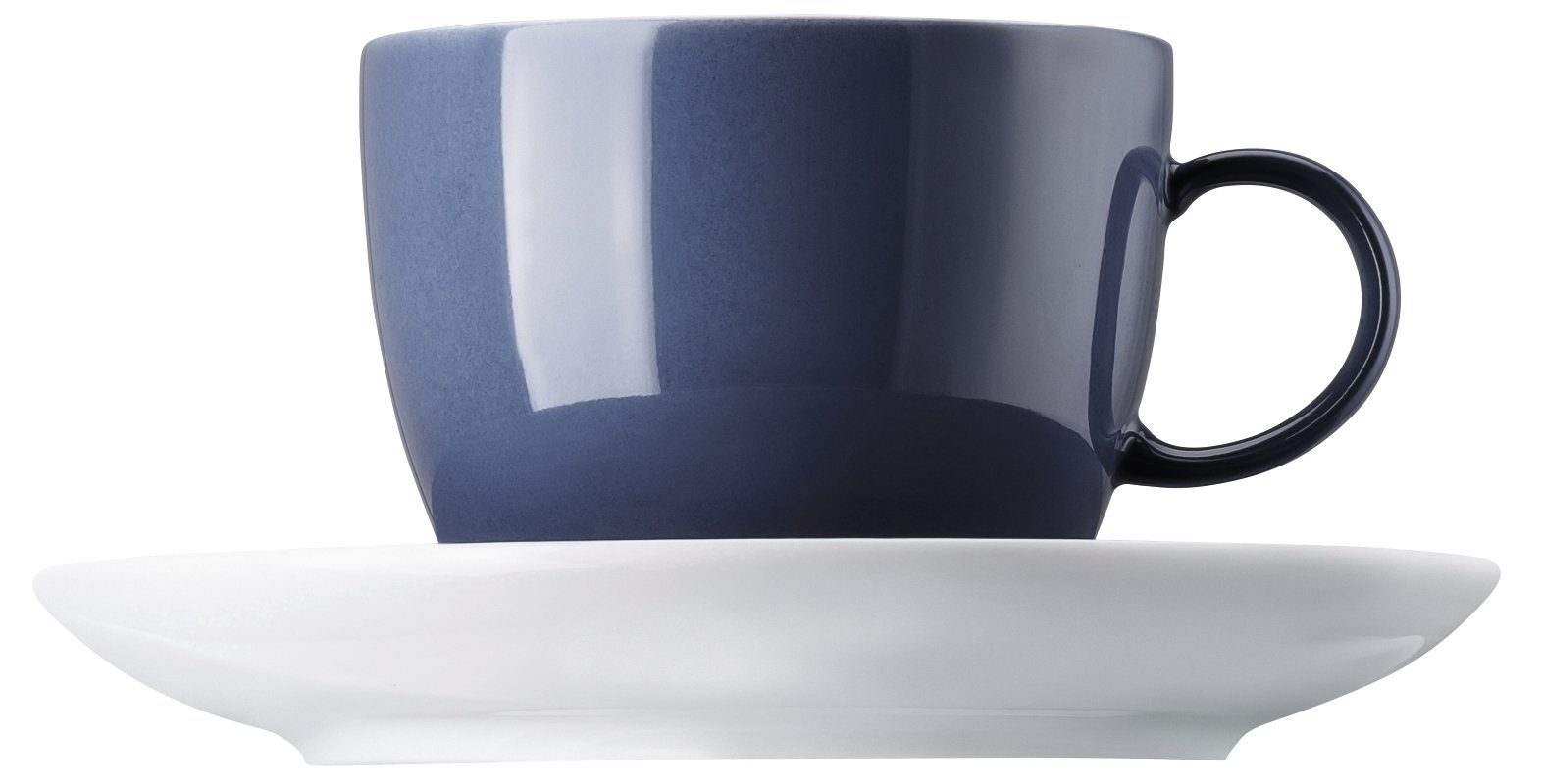 Thomas Porzellan Tasse Sunny Day Nordic Blue Kaffeetasse 2tlg., Porzellan