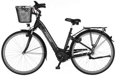 FISCHER Fahrrad E-Bike »CITA 4.5i 504«, 7 Gang, Nabenschaltung, Mittelmotor, (mit Akku-Ladegerät, mit Beleuchtungsset, mit Fahrradkorb, mit Fahrradschloss, mit Werkzeug)