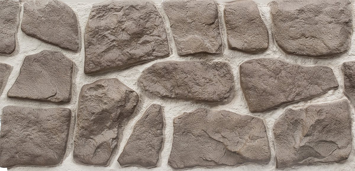 Thumbnail - NOVIK Verkleidungspaneel NovikStone FS Platte 127x48cm 10 St. 4,65qm Feldstein braun, BxL: 48,58x127,00 cm, 0,46 qm, (Ka...