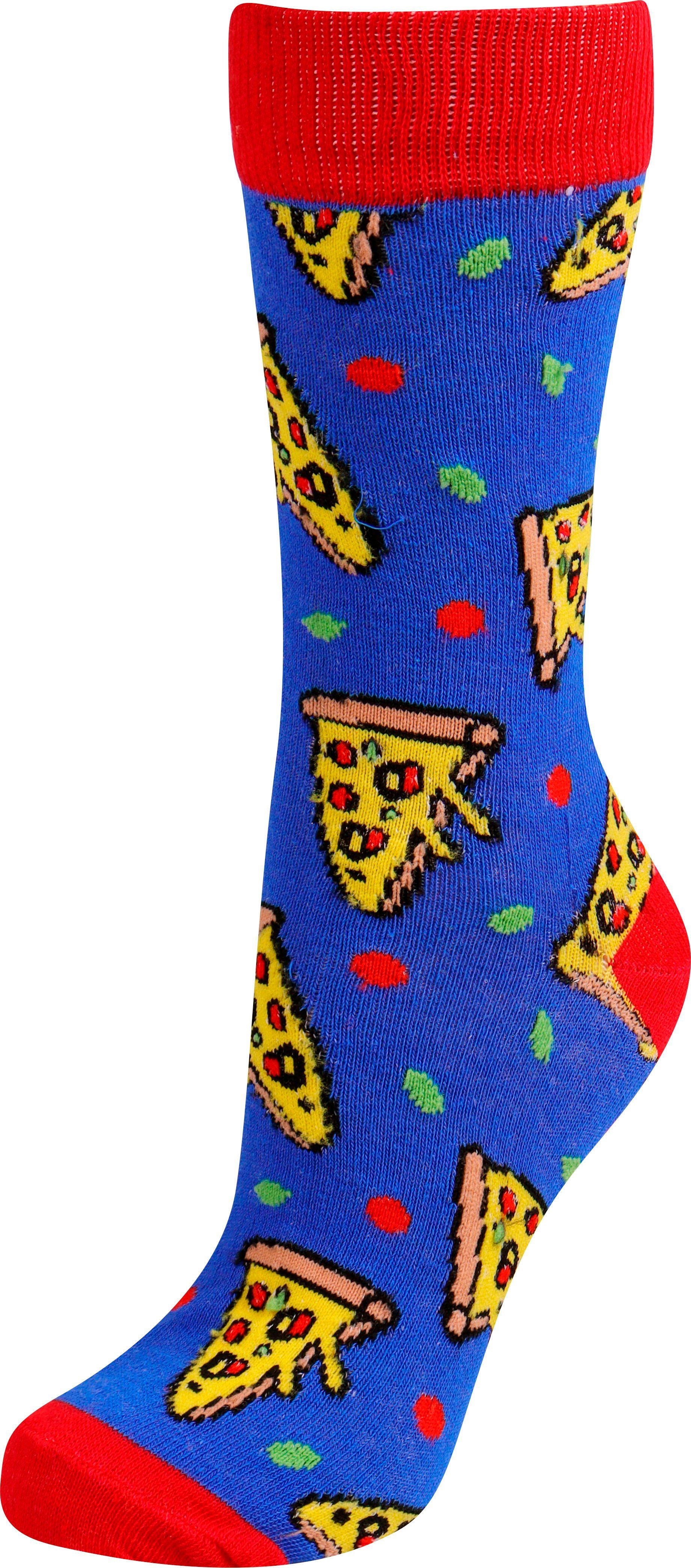 Capelli New York Socken, In Pizza we Crust- Motiv