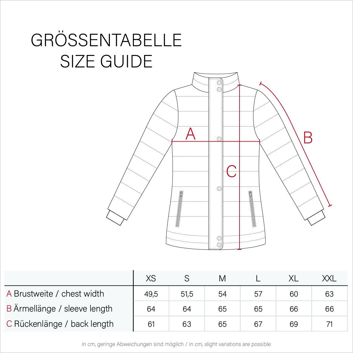 Marikoo Outdoorjacke mit wasserabweisendem Reißverschluss