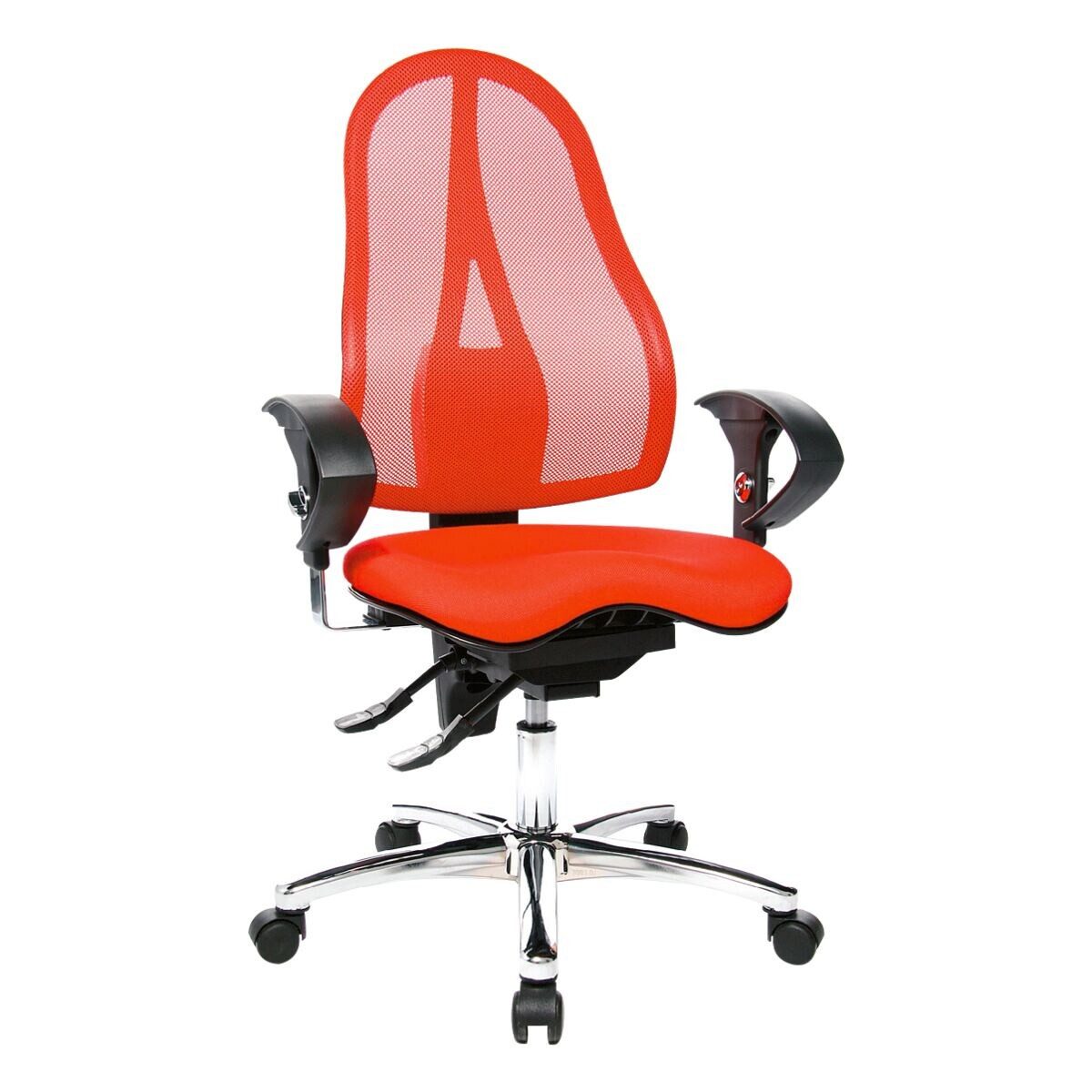 TOPSTAR Schreibtischstuhl Sitness 15, mit Armlehnen, Orthositz und Body-Balance-Tec