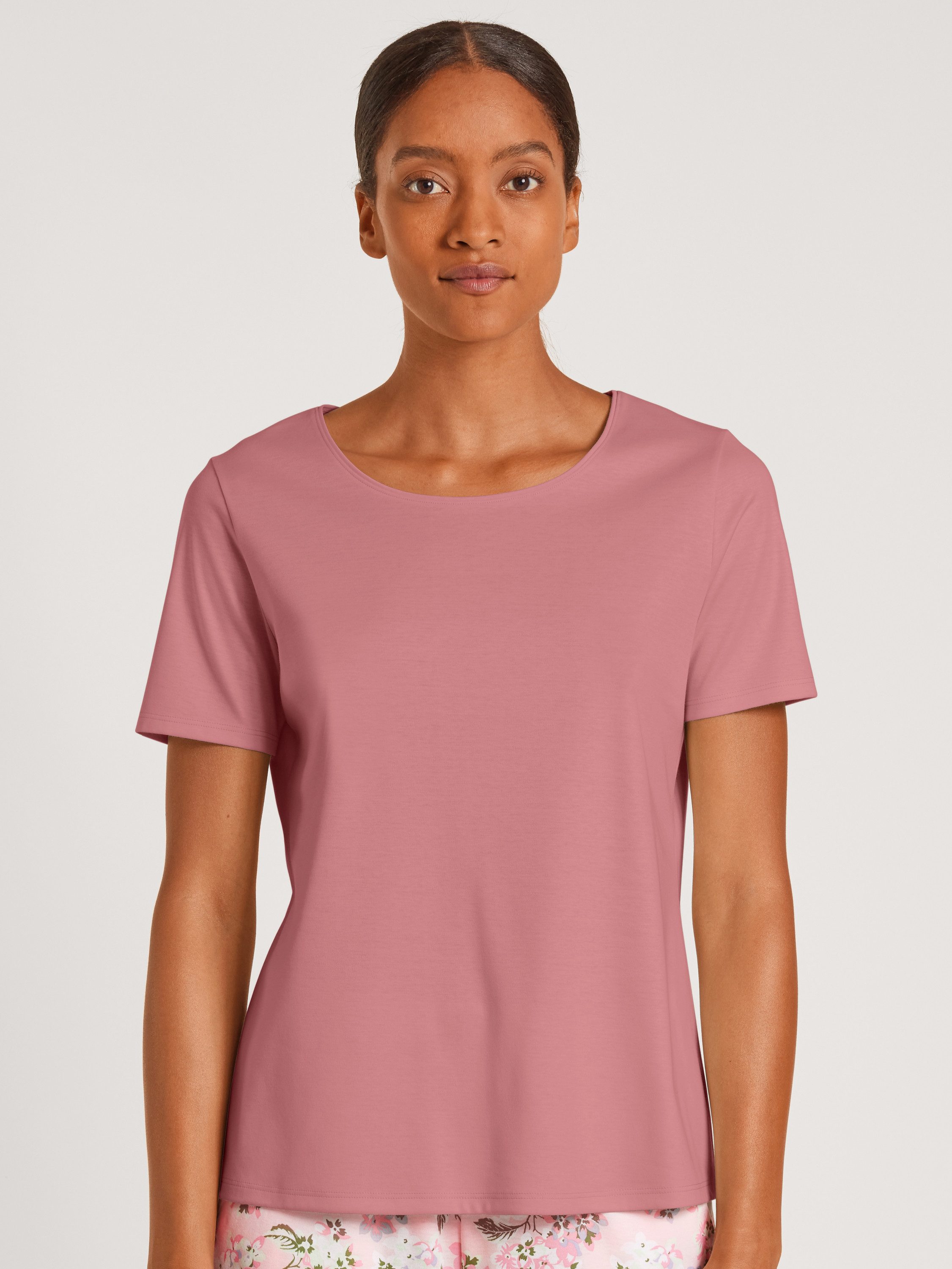 CALIDA Kurzarmshirt Favourites Xtra Damen (1-tlg) mit Rundhalsausschnitt