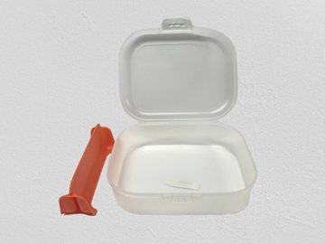 Lomatek Lunchbox Foodbox, groß, 3,5l mit Klickverschluß und variablem Trenner