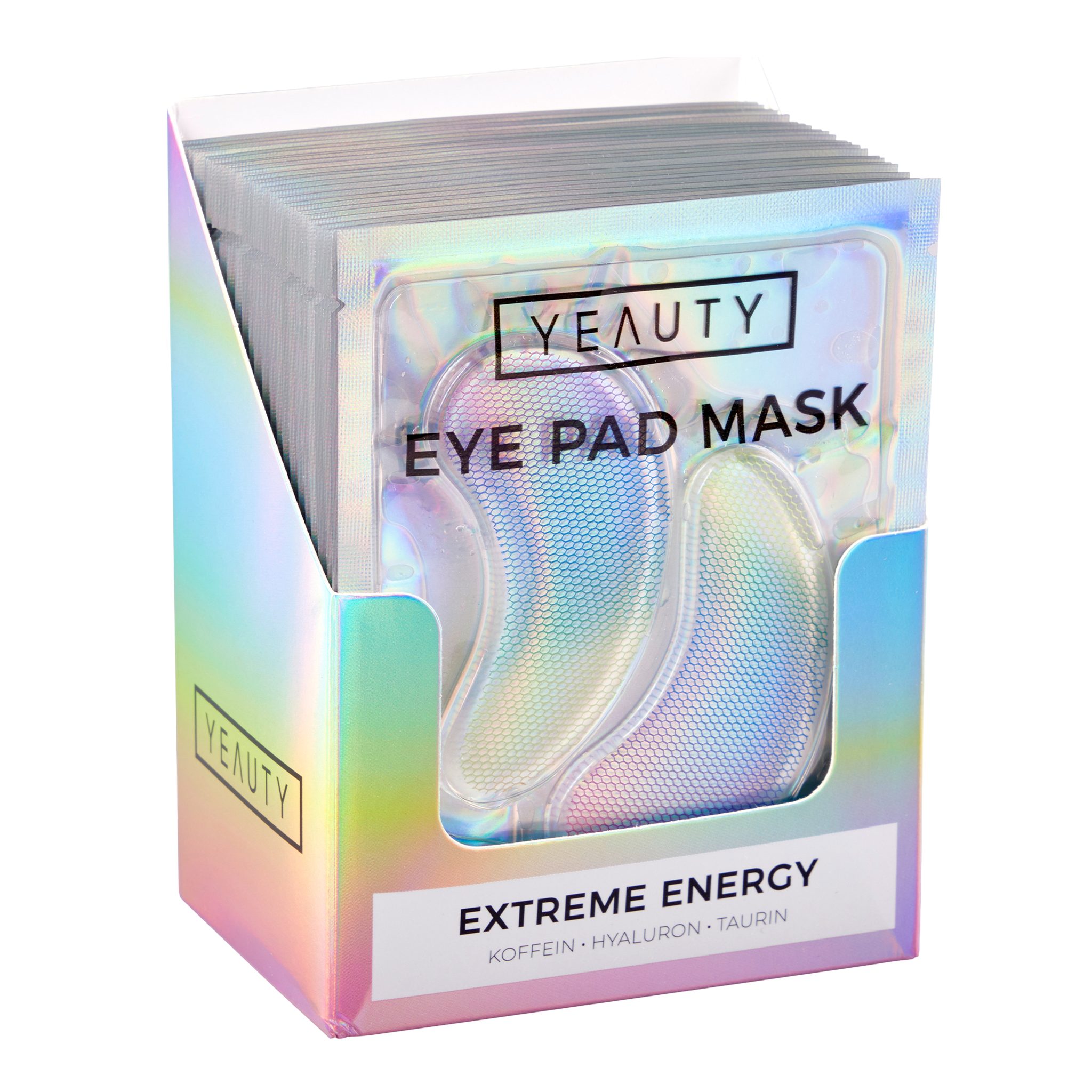 Yeauty Augenpads YEAUTY Eye Pad Mask Extreme Energy - 25 Paar