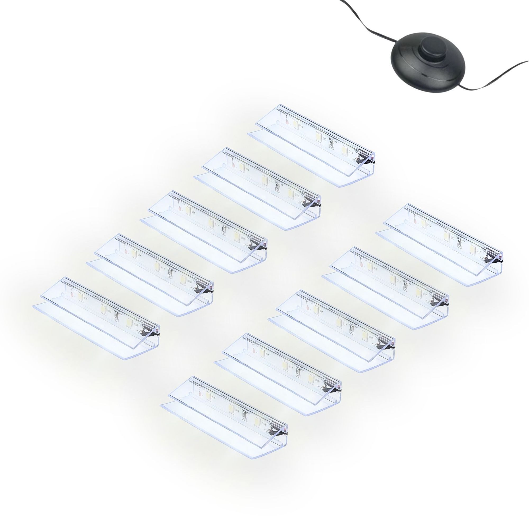 kalb LED Glaskantenbeleuchtung LED Glaskantenbeleuchtung Clip günstig online kaufen