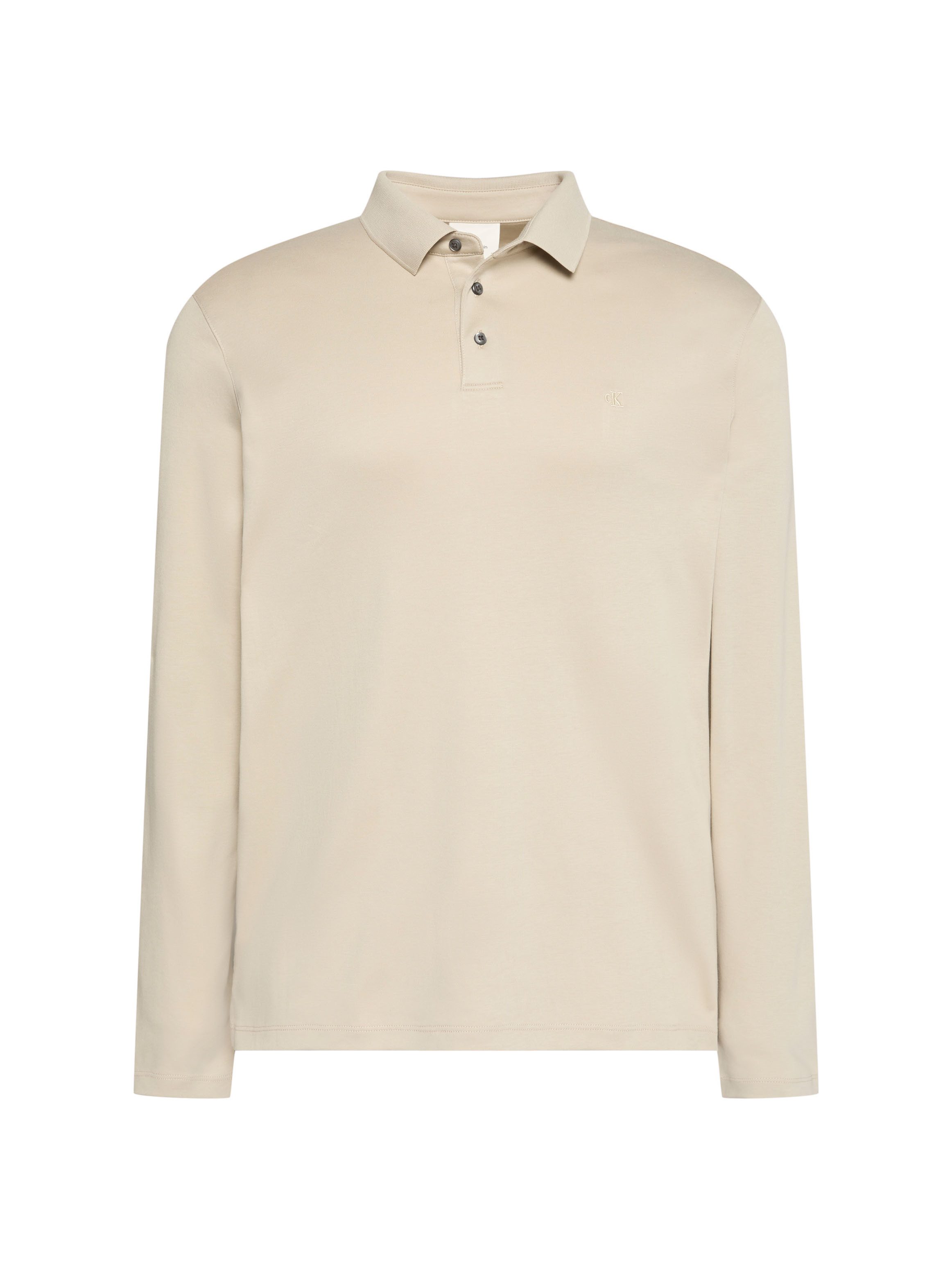 Calvin Klein Langarm-Poloshirt LS SUPIMA COTTON günstig online kaufen