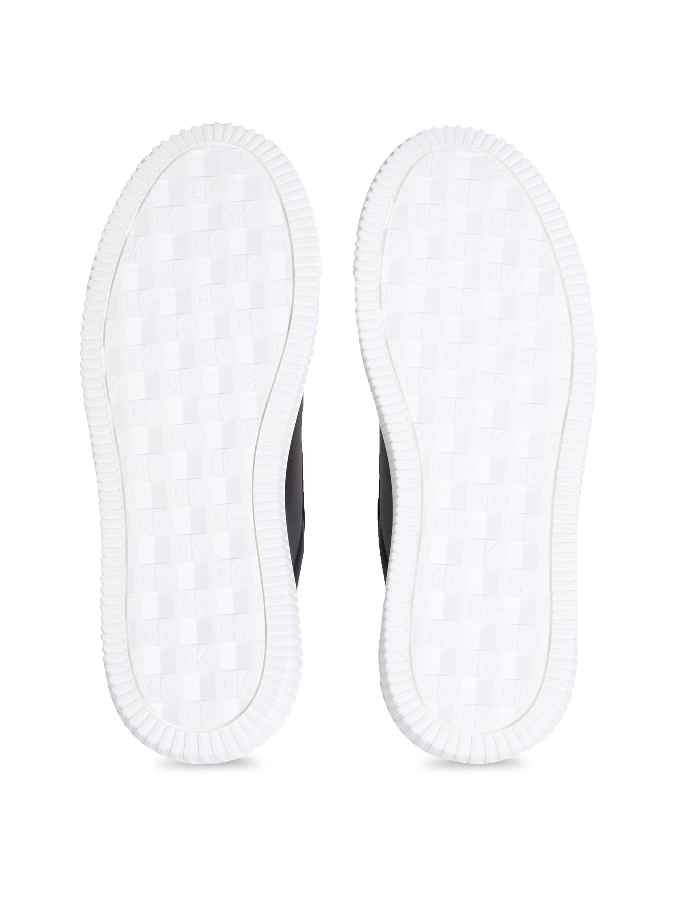 Calvin Klein Jeans CHUNKY CUPSOLE MONO LTH WN Plateausneaker Schnürschuh, Halbschuh, Freizeitsneaker mit seitlichem CK-Logo