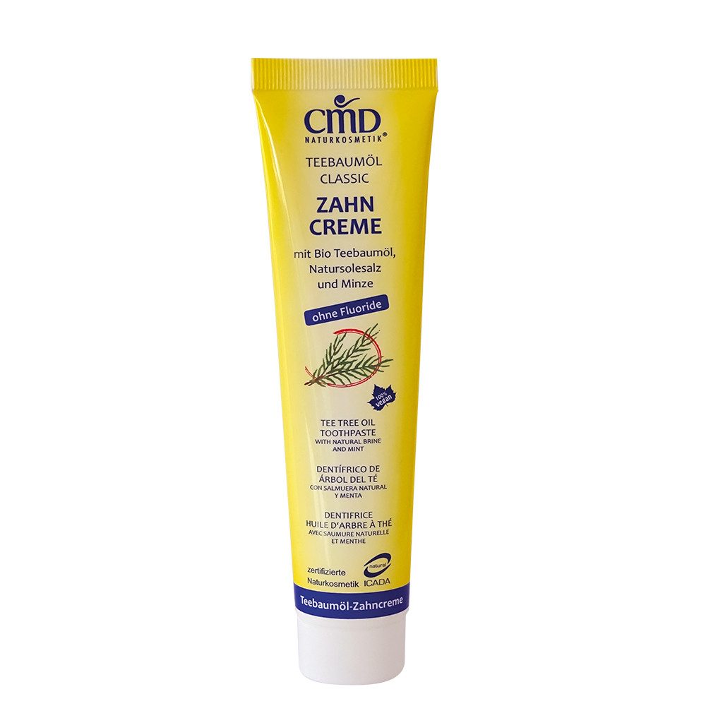 Zahnpasta Teebaumöl - Zahncreme 75ml 2er Pack