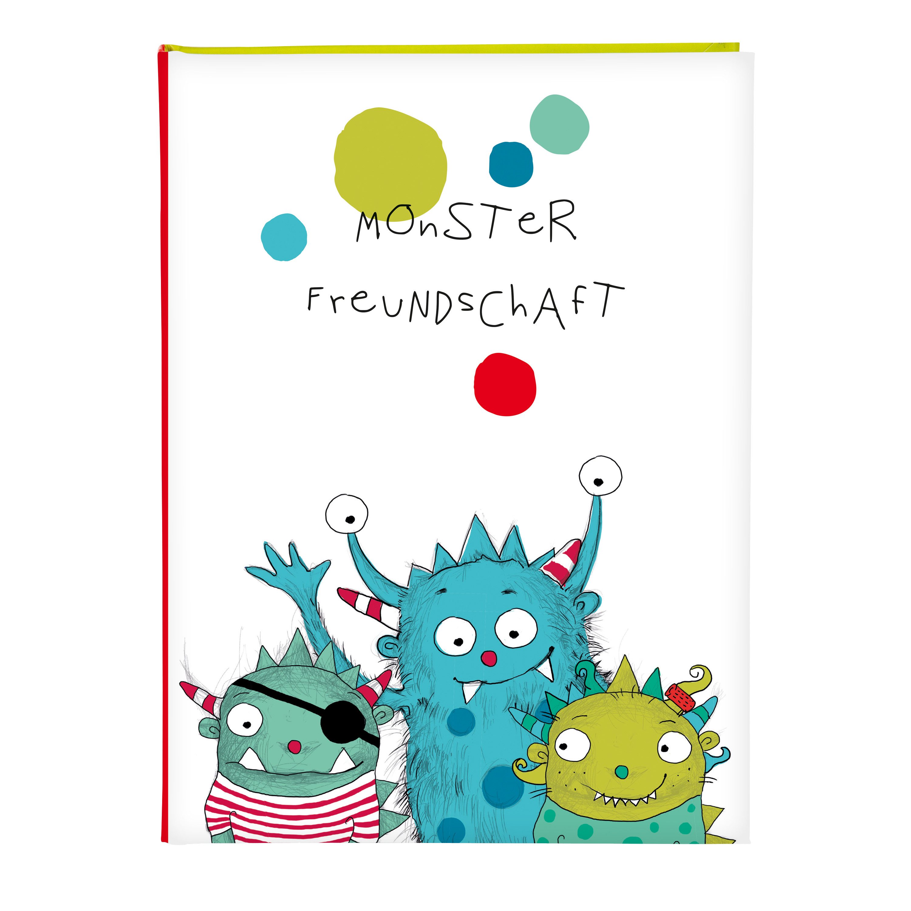 Goldbuch Tagebuch Goldbuch Freundebuch Monster - A5