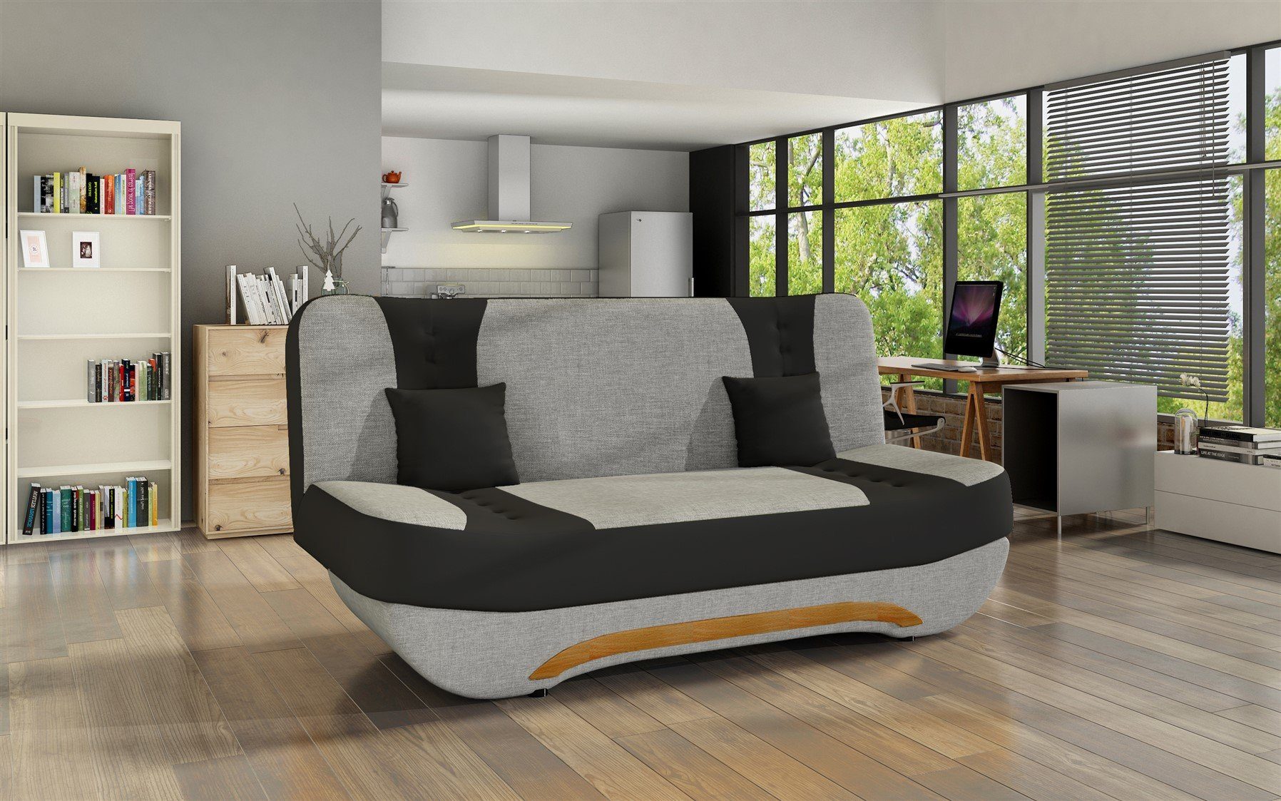 Fun Möbel Schlafsofa Schlafsofa GIANA Stoff, günstig online kaufen