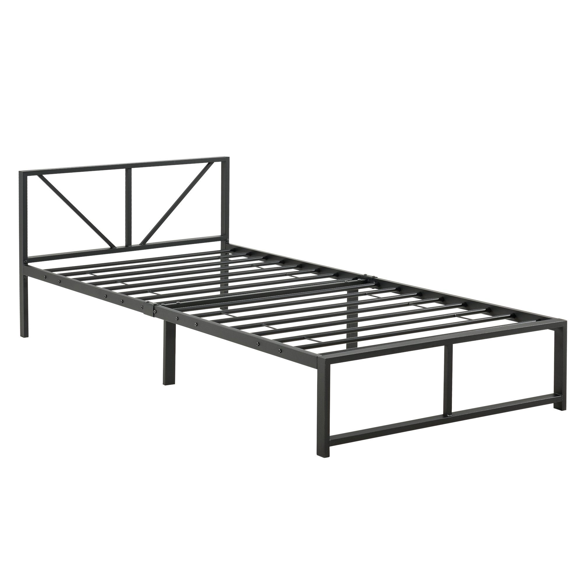 en.casa Metallbett, »Meran« Bettgestell 90x200 cm günstig online kaufen