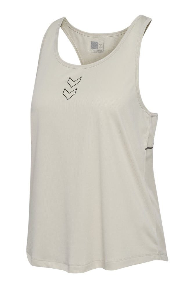 hummel Tanktop hmlCOURT Light Weight (atmungsaktiv, leicht) beige Damen günstig online kaufen