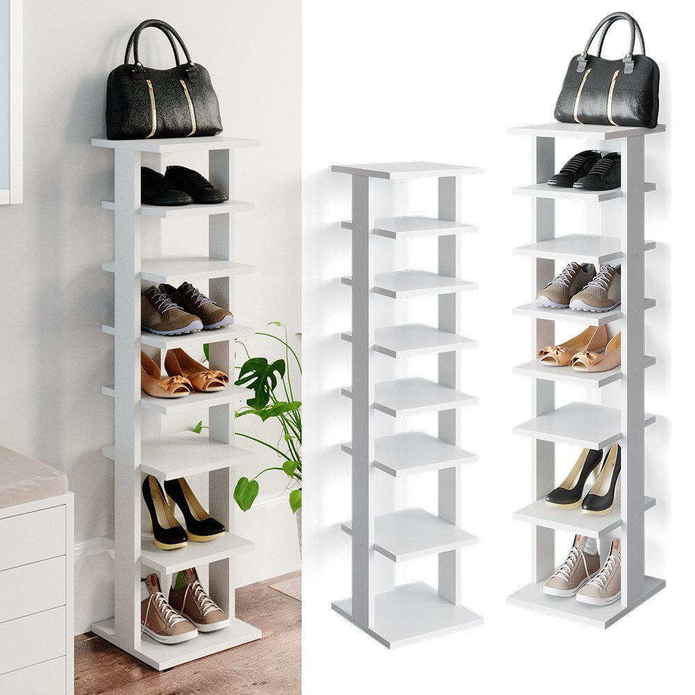 Vicco Schuhregal Sara, Weiß, 26.7 x günstig online kaufen