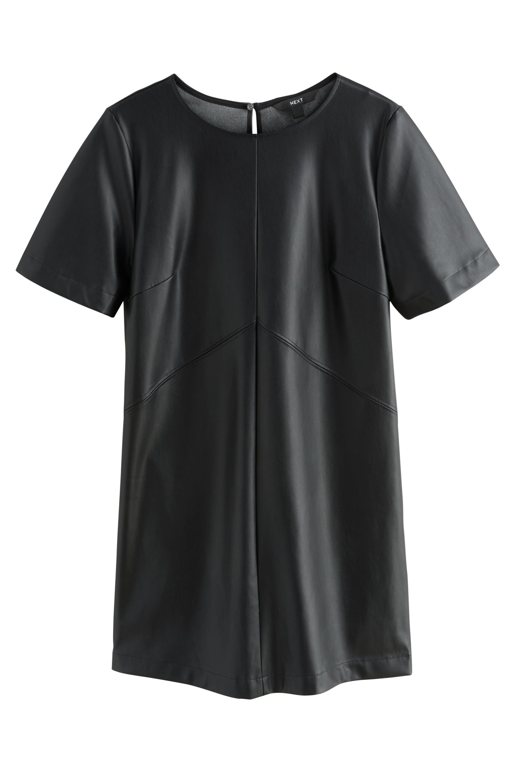 Next Lederkleid T-Shirt-Kleid aus Kunstleder (1-tlg) günstig online kaufen
