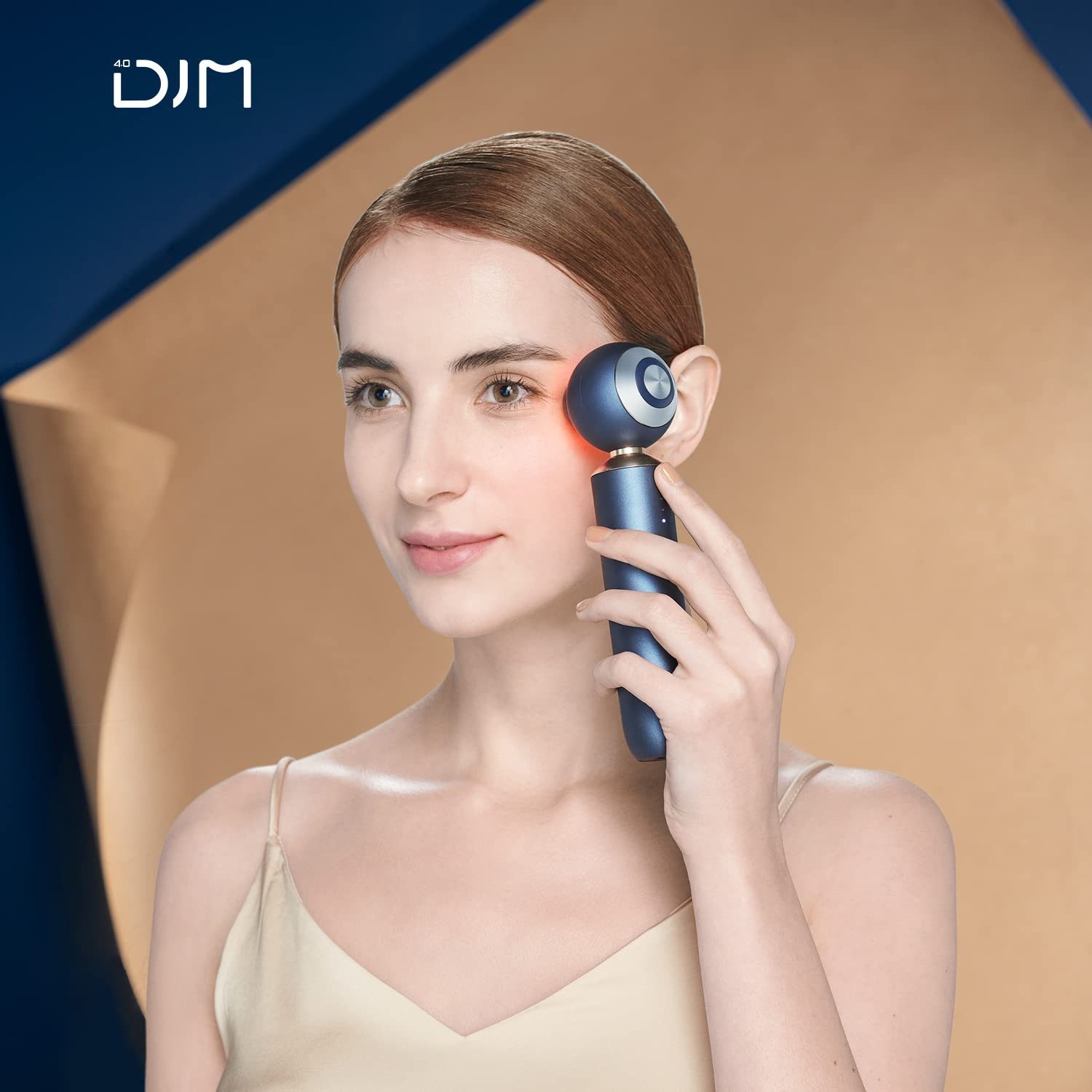 Gesichtsmassagegerät DJM 4.0-Gerät:4MHz-Radiofrequenz zur Anti-Aging-Kollagenregeneration